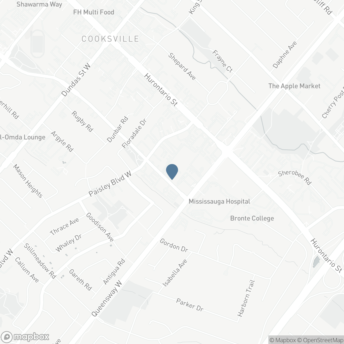 1408 - 2323 CONFEDERATION PARKWAY, Mississauga, Ontario L5B 1R6